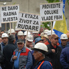 Rudari u Lukavcu zaledili protest, iduće sedmice deložacija porodica s rudničkog kopa