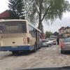 Sudar automobila i autobusa u Visokom