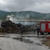 Vatrogasci u Zenici više od deset sati gasili vatru na otpadu sekundarnih sirovina