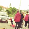 Udarena pješakinja u sarajevskom naselju Koševsko Brdo