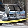 Na Grbavici izgorio Golf I, vatra oštetila i parkirani Mercedes