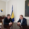 Željko Komšić i Draško Aćimović razmatrali uspostavu vijeća za ekonomska pitanja