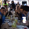 Oko 300 mladih iz BiH i regije iftarilo s reisom na sarajevskoj Baščarašiji