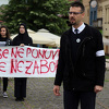 Studenti u Zenici čitanjem imena ubijene prijedorske djece obilježili Dan bijelih traka