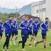 Raspoloženi Zmajevi odradili drugi trening, kapiten Džeko se priključio ekipi