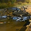 Dvije osobe povrijeđene u teškoj saobraćajnoj nesreći u Otesu, automobil potpuno uništen