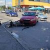Sudar automobila i motocikla na Ilidži