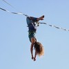 Adrenalinski dan u Travniku: Slackline majstori hodali po tankoj traci na visini od 30 metara