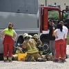 Drama u Sarajevu: Vatrogasci izvlače migranta koji se sakrio ispod autobusa