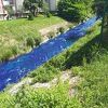 Vogošćane iznenadila neprirodno plava boja rijeke, sumnjaju na hemikalije