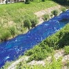 "Plava rijeka" u Vogošći i dalje ne mijenja boju, ispituju se uzorci vode za piće
