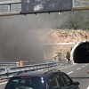 Eksplodirao auto u tunelu Sveti Rok na autoputu kod Zadra