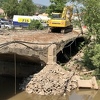Pojašnjenje firme čiji bager je bacao beton u Miljacku: Formirali smo podlogu za skelu