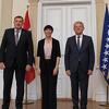 Soreide sa članovima Predsjedništva: Odnosi BiH i Kraljevine Norveške dobri