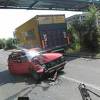 Sudar kamiona i automobila u Sarajevu, jedna osoba povrijeđena