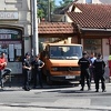Zbog rušenja objekta na Baščaršiji intervenisale policija i Hitna pomoć