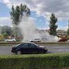 Sarajevo: Zapalio se automobil u vožnji, vatrogasci izašli na teren