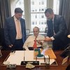 Senatoru Bobu Doleu u Washingtonu uručeno priznanje "Ključ Grada Sarajeva"