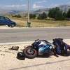 Motociklista povrijeđen u saobraćajnoj nesreći kod Tomislavgrada