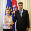Von der Leyen u posjeti Zagrebu: Hrvatska je iznimno uspješna priča