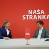Kojović s Nelsonom: Glas Naše stranke za mandatara Vijeća ministara zavisit će od odnosa prema NATO-u