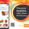 Komunicirajte novim BH Telecom Viber stikerima
