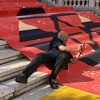 Bosanski ćilim postavljen ispred Narodnog pozorišta Sarajevo