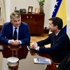 Počeo sastanak Komšića s Nelsonom i Fieldom, ANP jedina tema razgovora