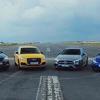 Audi SQ2, Mercedes-AMG A35, VW Golf R i Cupra Ateca odmjerili snage