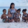 Kim Kardashian prvi put objavila fotografiju na Instagramu sa svom djecom