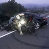 Jeziv prizor na autoputu kod Kaknja: Automobili totalno uništeni od siline udara