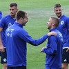 Vidno raspoloženi Zmajevi odradili prvi trening pred mečeve s Lihtenštajnom i Armenijom