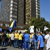 Rudari ispred Vlade FBiH blokirali saobraćaj, prozivaju premijera Novalića