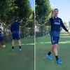 Ibrahimović postigao golčinu na treningu pa se divio sam sebi