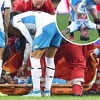 Stravičan pad Elseida Hysaja: Igrač Napolija na nosilima napustio teren