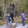 Skulptura "Djevojka sa Une" putuje u Zagrebu na restauraciju