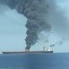 Gori iranski naftni tanker kod saudijske obale, očevici tvrde da je pogođen projektilima
