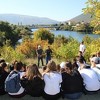 Učenici i profesori na biciklima u posjeti historijskim mjestima u BiH