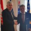 Čović se sastao sa Sattlerom: Dijalog i kompromis neophodni faktori napretka