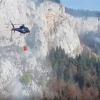 Helikopteri nose vodu: Kako izgleda gašenje požara na Romaniji