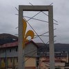 Sa centralnog spomenika goraždanskim braniocima pokrali reflektore