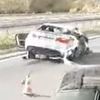 Nesreća na autoputu prema Visokom: BMW smrskan, patrole upućene na teren