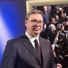 Protest i kontraprotest za vrijeme Vučićevog gostovanja na RTS-u