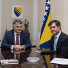 Komšić i Džaferović s ambasadorom Nelsonom: BiH pouzdan partner SAD-u u borbi protiv terorizma