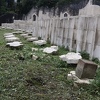Uoči Dana državnosti BiH huligani ponovo skrnavili Partizansko groblje u Mostaru