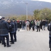 Policija nije uspjela probiti blokadu građana na deponiji Uborak kod Mostara