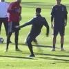 Ronaldo se iznervirao zbog lošeg terena i napucavao lopte na treningu Juventusa