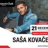 Saša Kovačević u Coloseum Clubu 21. decembra