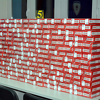 Blizu granice sa Crnom Gorom pronađeno skoro 20.000 pobacanih kutija cigareta