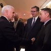 Komšić odao počast žrtvama holokausta, susreo se s potpredsjednikom SAD-a i Vučićem
